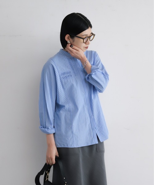 NOMBRE IMPAIR（ノンブルアンペール） ブラウス シャツ ねじり