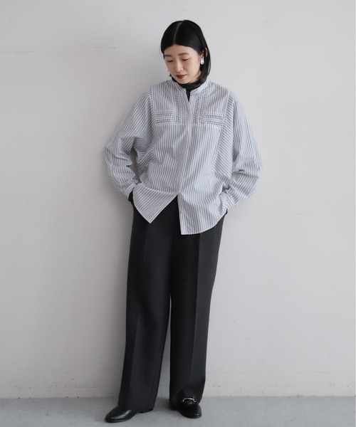 NOMBRE IMPAIR（ノンブルアンペール） ブラウス シャツ ねじり