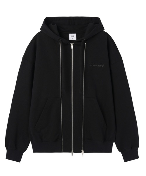 OY（オーワイ） パーカー 「OY/オーワイ」LAYERED STUD HOODIE ZIP UP