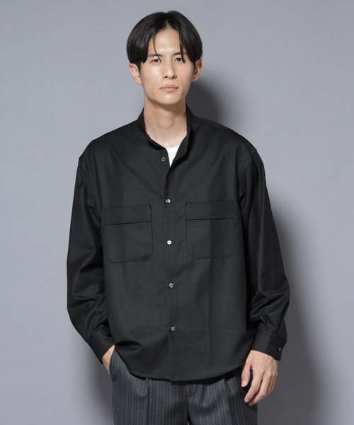 NANO universe（ナノ・ユニバース） シャツ 「Gavante」 ドライギャバ