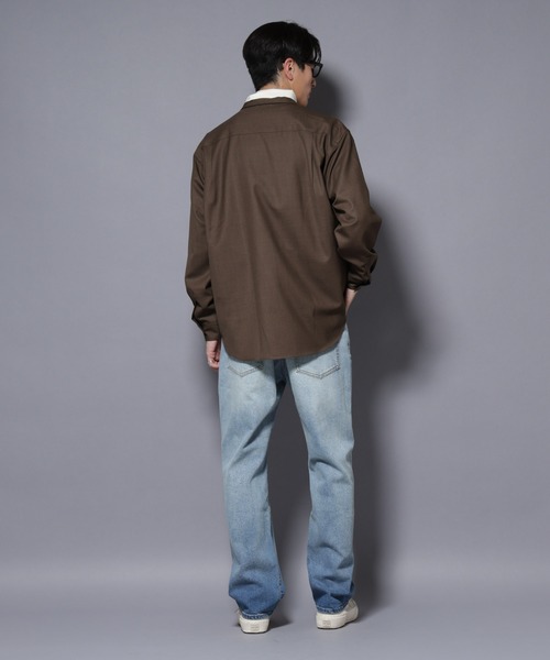 NANO universe（ナノ・ユニバース） シャツ 「Gavante」 ドライギャバ