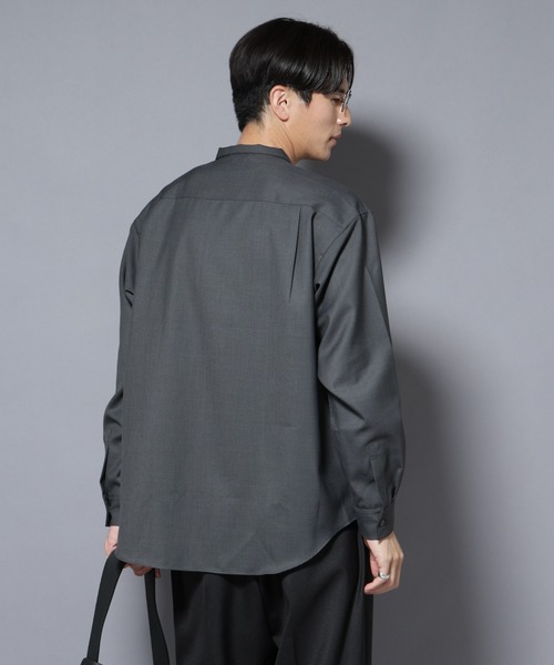 NANO universe（ナノ・ユニバース） シャツ 「Gavante」 ドライギャバ