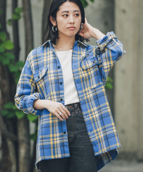 BIG MAC 「BIG MAC」 長袖シャツ MEDIUM ブルー系その他 メンズ