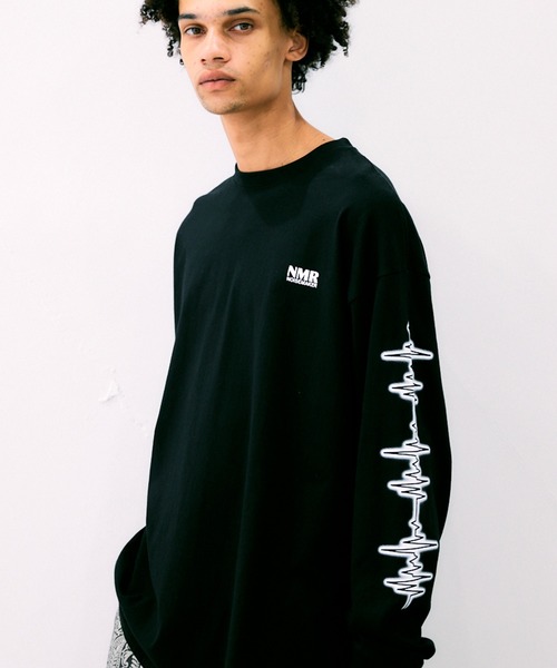 NOISEMAKER（ノイズメーカー） tシャツ スリーブプリントロンTEE