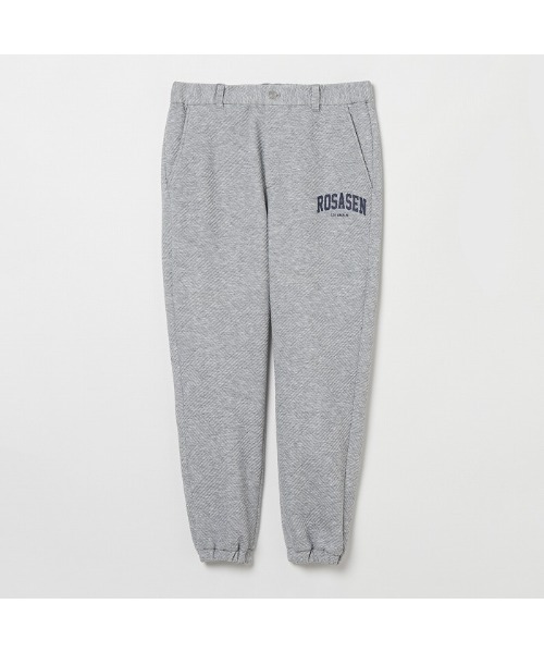Rosasen（ロサーセン） 「Rosasen/GOLF」A-Line 膨れジャカード パンツ