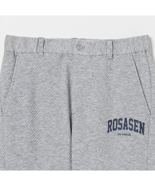 Rosasen（ロサーセン） 「Rosasen/GOLF」A-Line 膨れジャカード パンツ