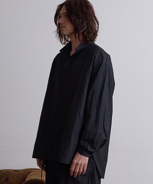 「EGO TRIPPING」 長袖シャツ 48 グレー メンズ_画像4