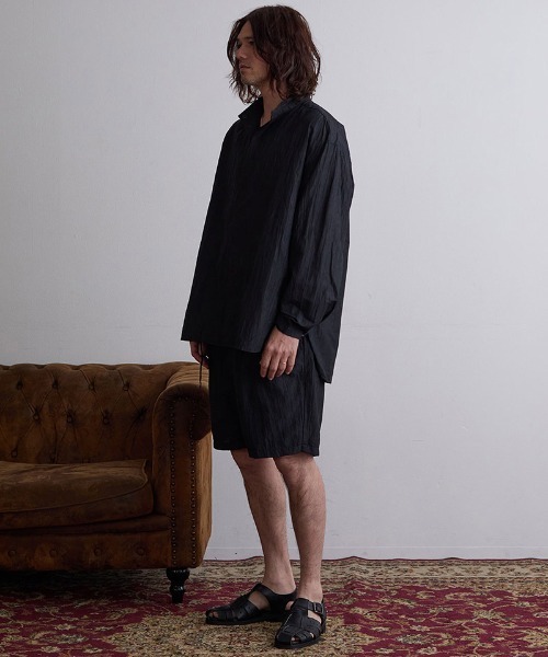 「EGO TRIPPING」 長袖シャツ 48 グレー メンズ_画像5