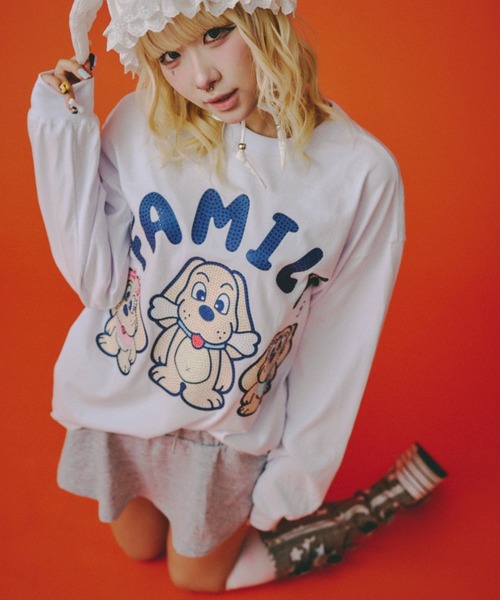 imval ガルフィー Tシャツ IMVAL × GALFY — 1st collaboration】 Tシャツの中央には、口枷をつけ