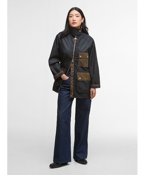 Barbour（バブアー） ブルゾン アウター Luellaワックスジャケット