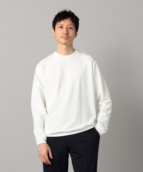 COMME CA MEN（コムサメン） tシャツ サーフニット長袖ジャケTシャツ 
