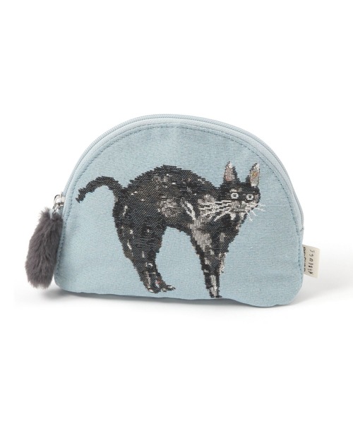 studio CLIP（スタディオクリップ） ポーチ ジャガードマチ付きポーチ