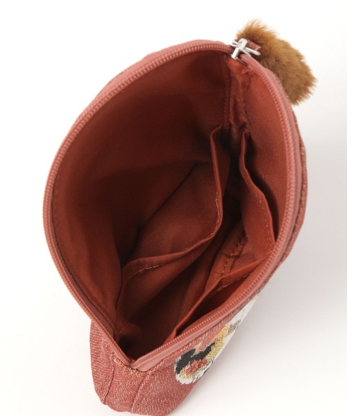 studio CLIP（スタディオクリップ） ポーチ ジャガードマチ付きポーチ