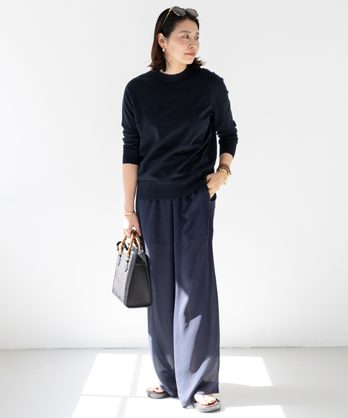 Deuxieme Classe（ドゥーズィエムクラス） イージーパンツ 38 ネイビー