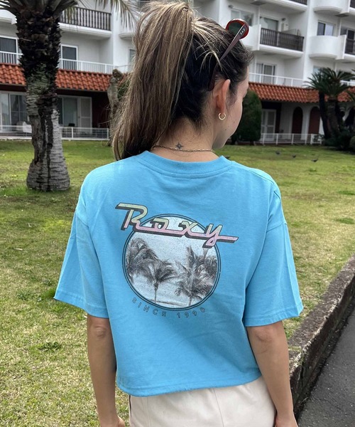 「ROXY」 半袖Tシャツ M ホワイト レディース_画像7