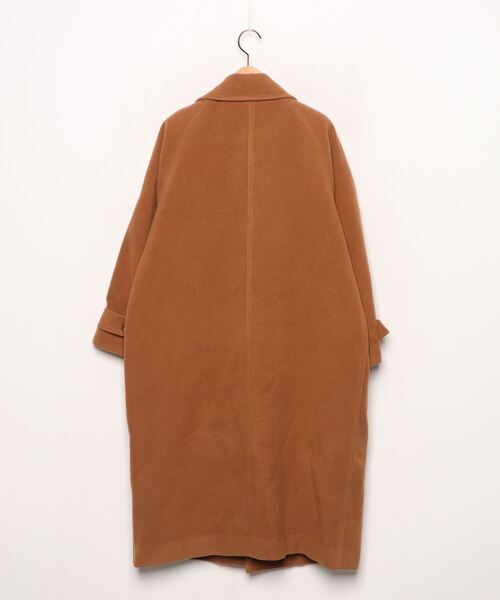 URBAN RESEARCH DOORS ウールスタンドカラーコート　ブラウン URBAN RESEARCH DOORS（アーバンリサーチドアーズ）の「ウールスタンド