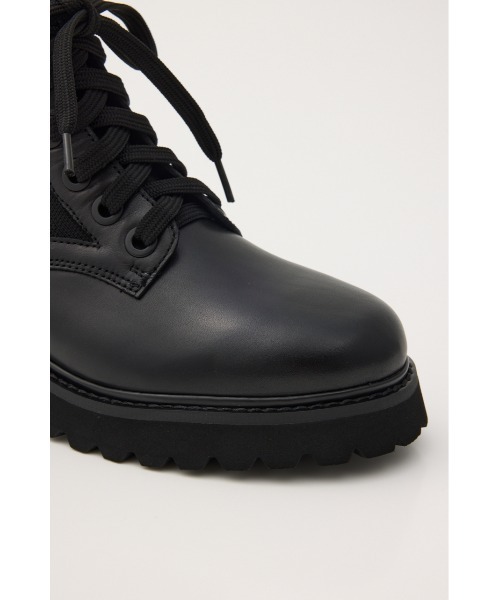 STACCATO（スタッカート） ブーツ リードニットコンビレースアップ