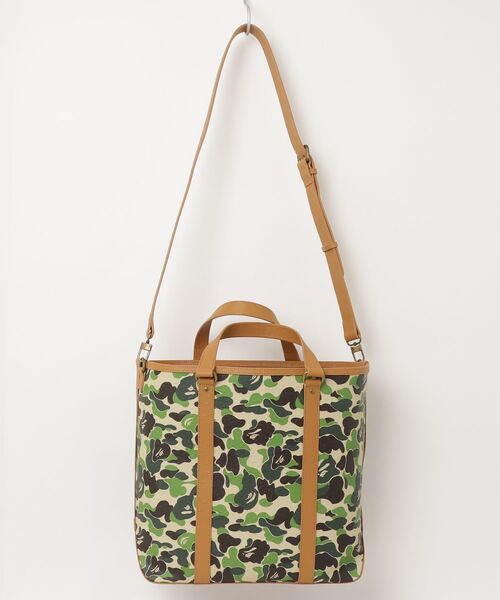 A BATHING APE（アベイシングエイプ） トートバッグ ABC CAMO PU