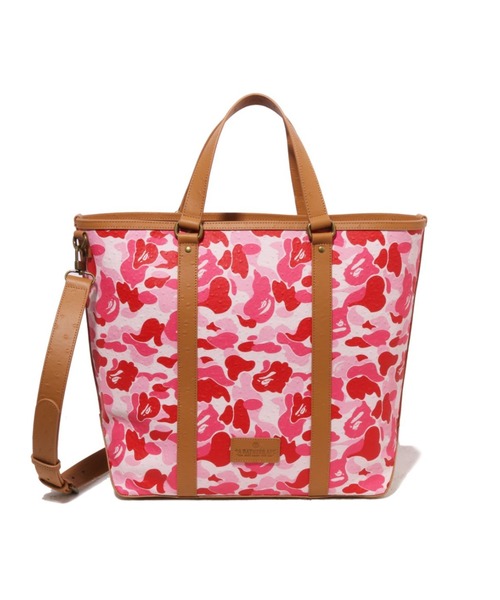 A BATHING APE（アベイシングエイプ） トートバッグ ABC CAMO PU