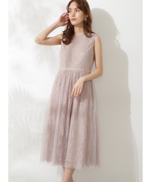 「JILL STUART」 ノースリーブワンピース 4 ブラック レディース_画像2