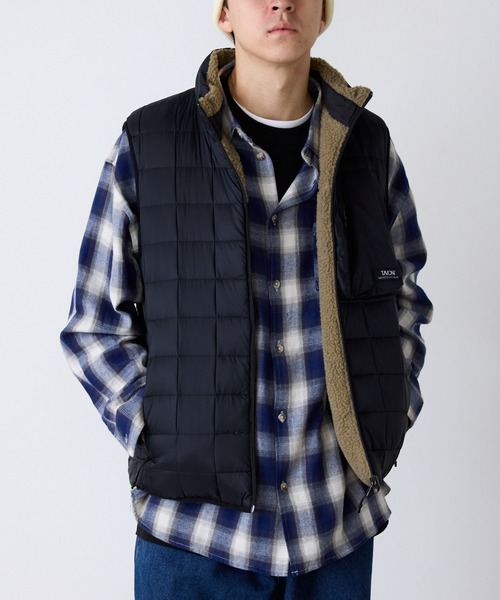 TAION（タイオン） ダウンベスト ベスト マウンテン リバーシブル