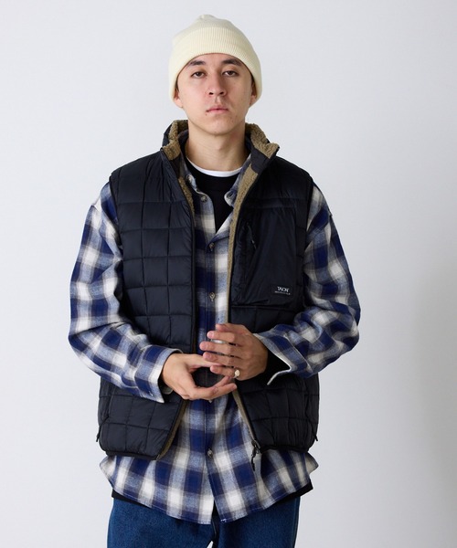 TAION（タイオン） ダウンベスト ベスト マウンテン リバーシブル