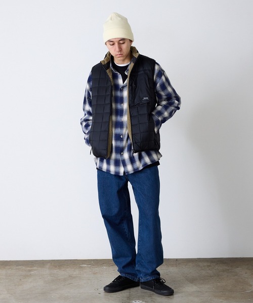 TAION（タイオン） ダウンベスト ベスト マウンテン リバーシブル