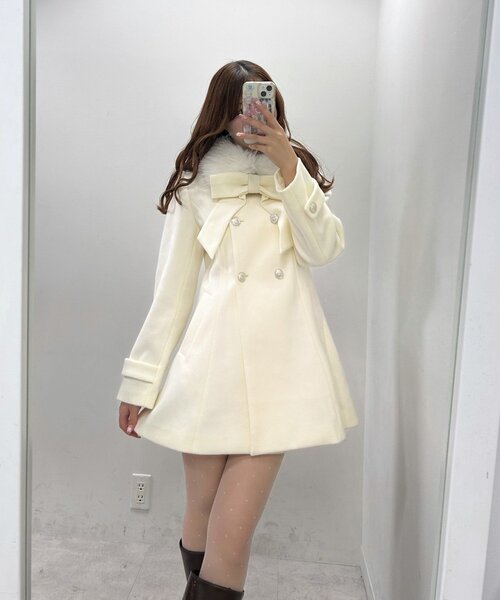 OLIVE des OLIVE（オリーブデオリーブ） ステンカラーコート コート