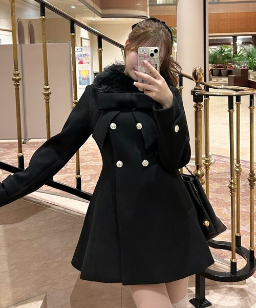 OLIVE des OLIVE（オリーブデオリーブ） ステンカラーコート コート