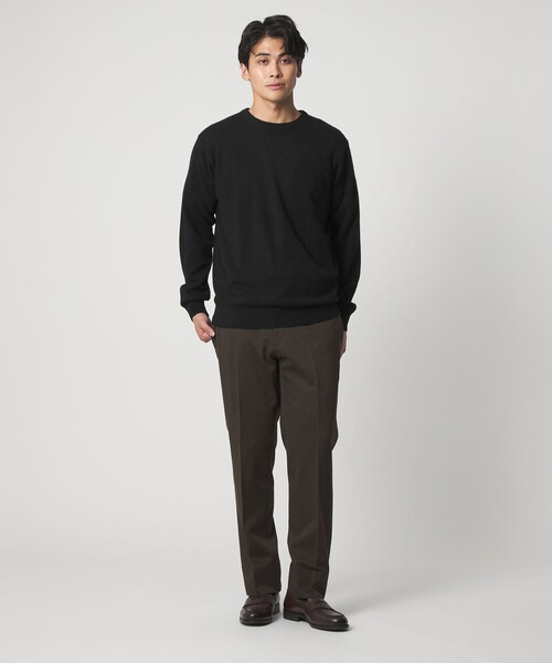 【BLACK】カシミヤ 天竺 ニット<A DAY IN THE LIFE> A DAY IN THE LIFE セーター ニット カシミヤ 天竺 ニット「A DAY IN