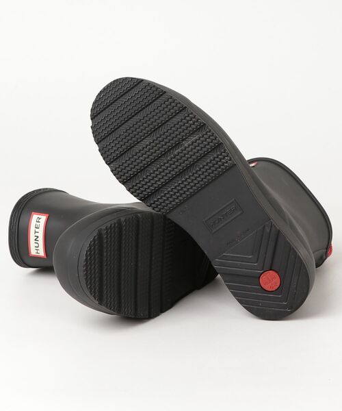 「HUNTER」 レインブーツ 5 ブラック レディース_画像3