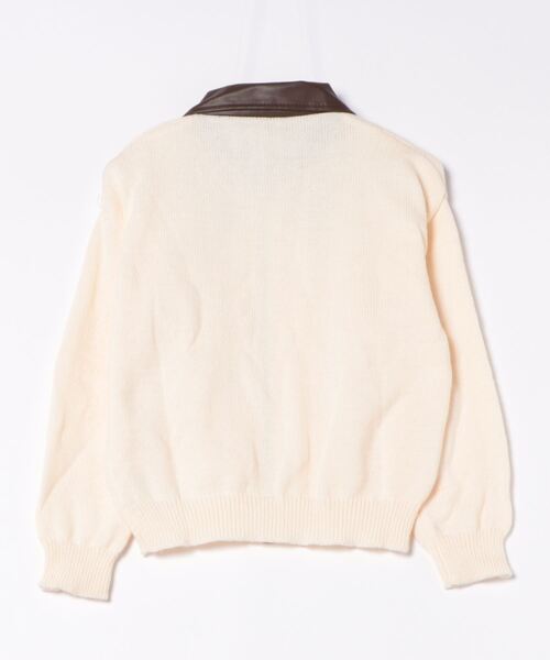 「LADY LIKE」 ニットカーディガン M レッド レディース_画像2