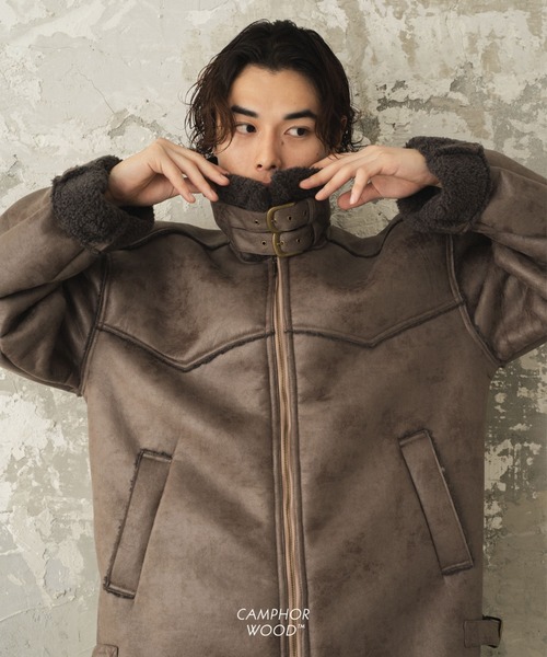 Camphor wood ブルゾン LARGE ブラウン メンズ : ZOZOTOWN Yahoo!店