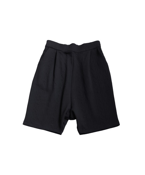 antiqua（アンティカ） パンツ 立体柄 サルエルハーフパンツ