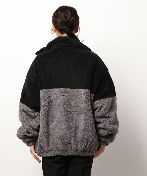 「THISIS」 「HALHAM」ブルゾン LARGE ブラック レディース_画像3