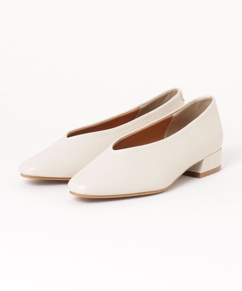 「NANO universe」 フラットパンプス S アイボリー レディース_画像2