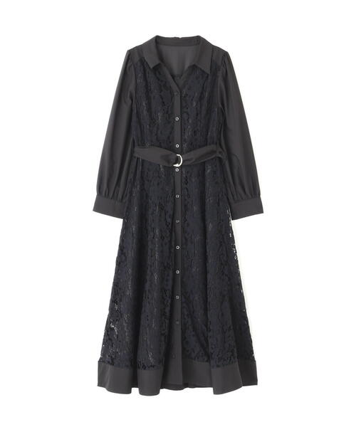 「PROPORTION BODY DRESSING」 シャツワンピース SMALL ブラウン系その他 レディース_画像2