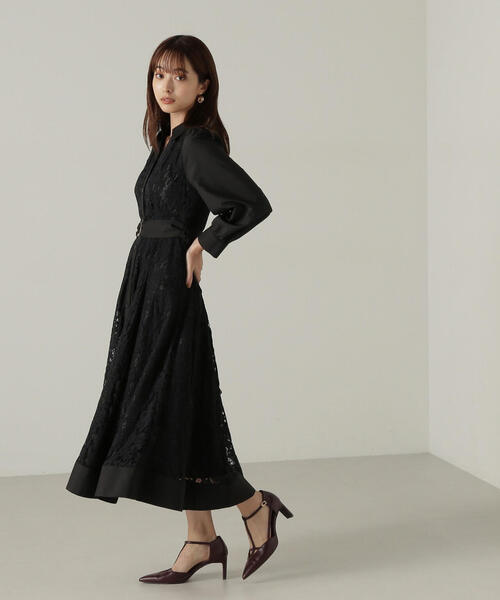 「PROPORTION BODY DRESSING」 シャツワンピース SMALL ブラウン系その他 レディース_画像3