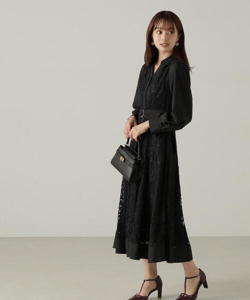 「PROPORTION BODY DRESSING」 シャツワンピース SMALL ブラウン系その他 レディース_画像5