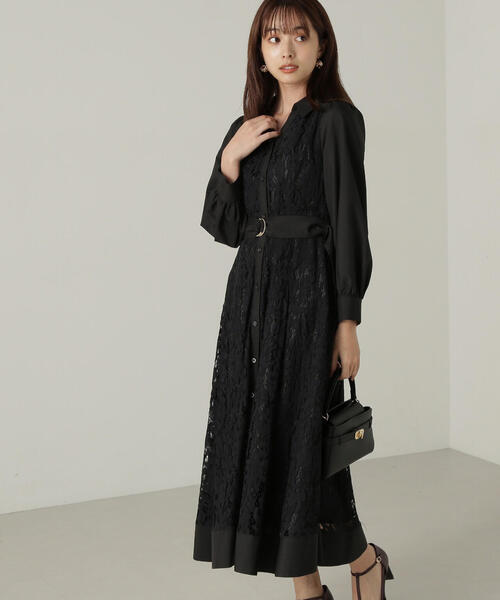 「PROPORTION BODY DRESSING」 シャツワンピース SMALL ブラウン系その他 レディース_画像9