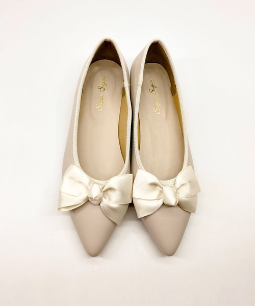 「Sugar Sugar」 フラットパンプス LL ブラック レディース_画像2