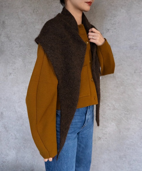 SHE HER HER HERS マフラー ストール トライアングルマルチマフラー