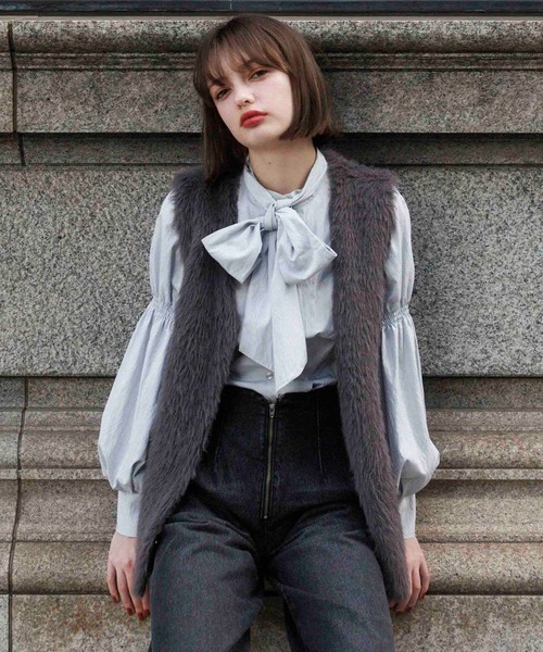 31 Sons de mode（トランテアン ソン ドゥ モード） 長袖ブラウス