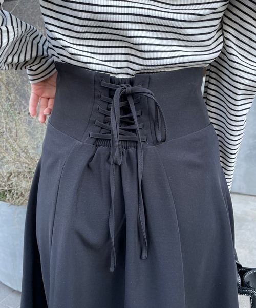 「one after another NICE CLAUP」 ロングスカート MEDIUM ベージュ レディース_画像2