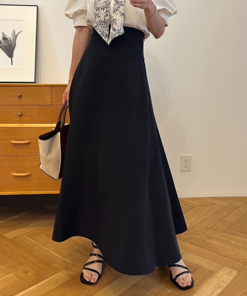 「one after another NICE CLAUP」 ロングスカート MEDIUM ベージュ レディース_画像8