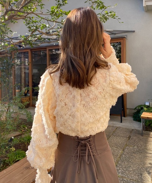 「one after another NICE CLAUP」 ロングスカート MEDIUM ベージュ レディース_画像9