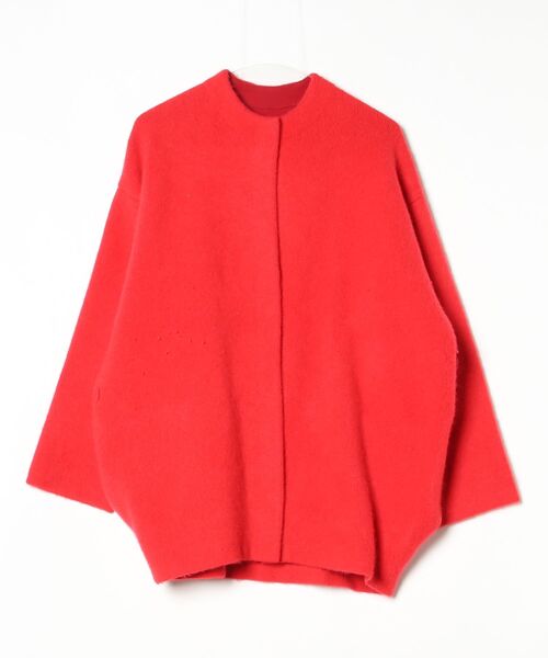 ELENDEEK（エレンディーク） ニットカーディガン 02 レッド レディース