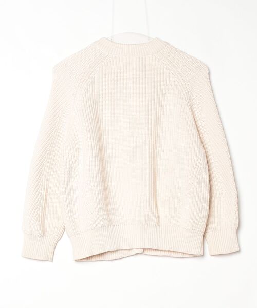 「DEMYLEE」 ニットカーディガン「DEMYLEEコラボ」 X-SMALL ベージュ レディース_画像2