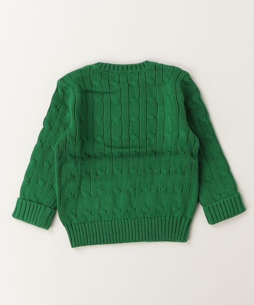 Polo Ralph Lauren Childrenswear ベビー ケーブルニット コットン