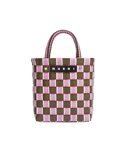 MARNI MARKET 「MARNI MARKET」 かごバッグ FREE ピンク レディース